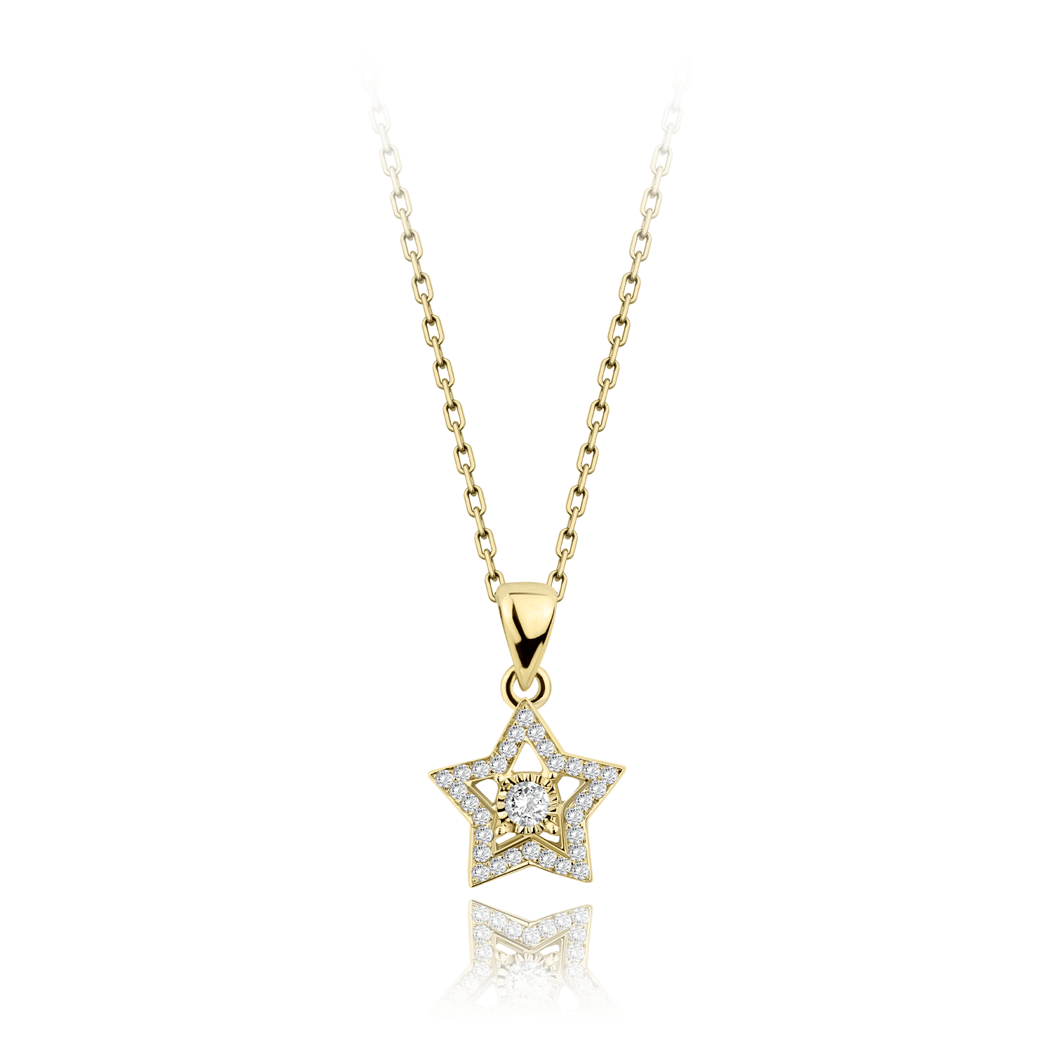 0.13 CT DIAMOND NECKLACE