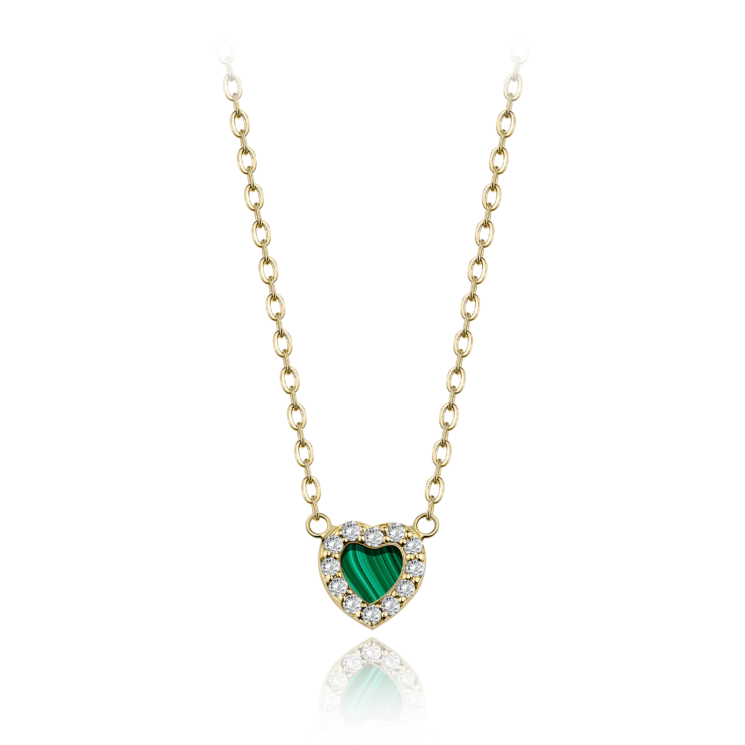 Green 0.15 CT PENDANT