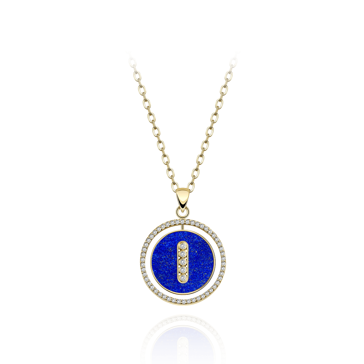 Blue 0.69 CT NECKLACE