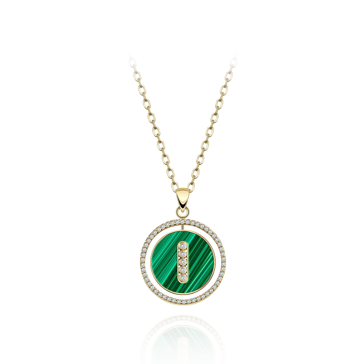 Green 0.69 CT NECKLACE