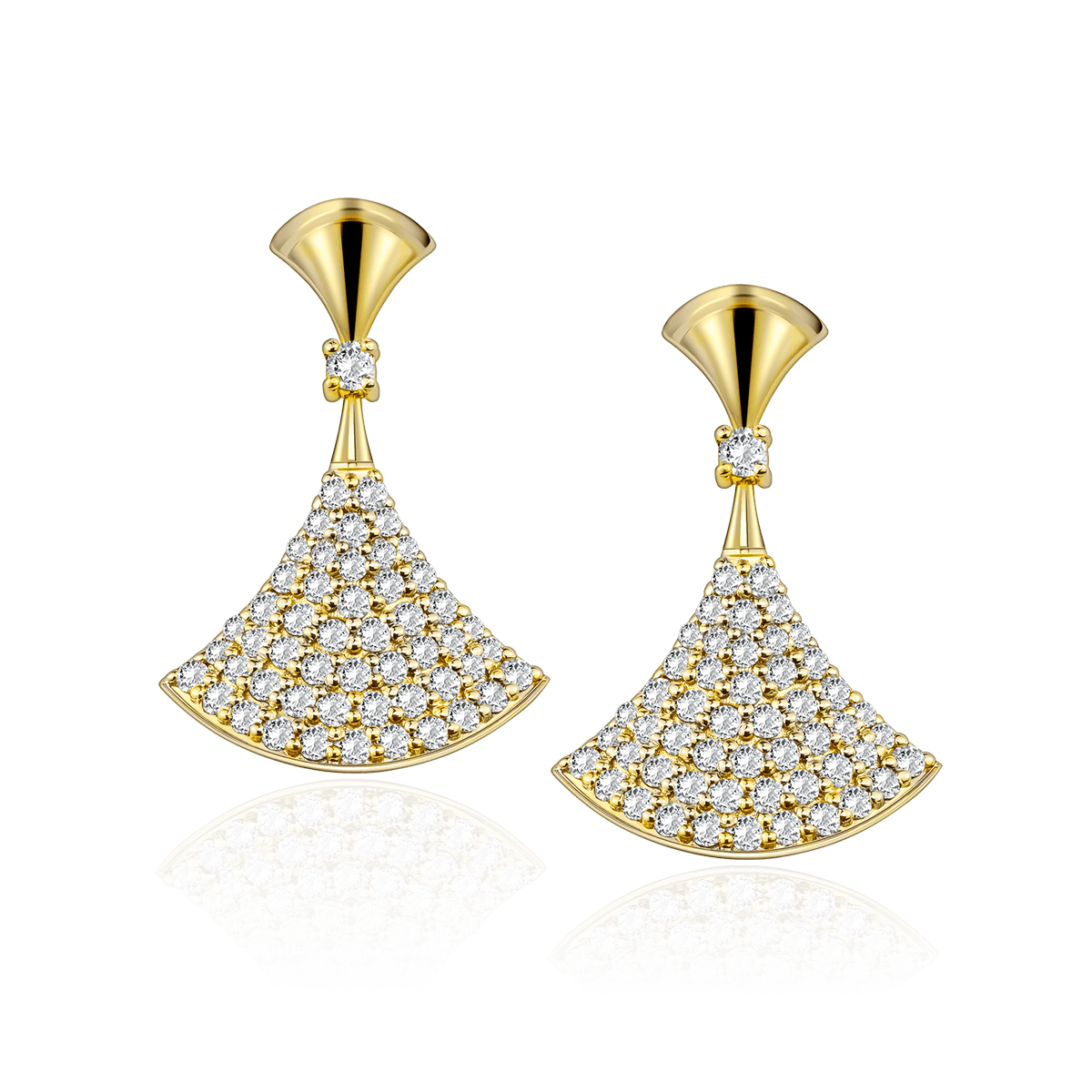 Diamond Earring 1.76 ct