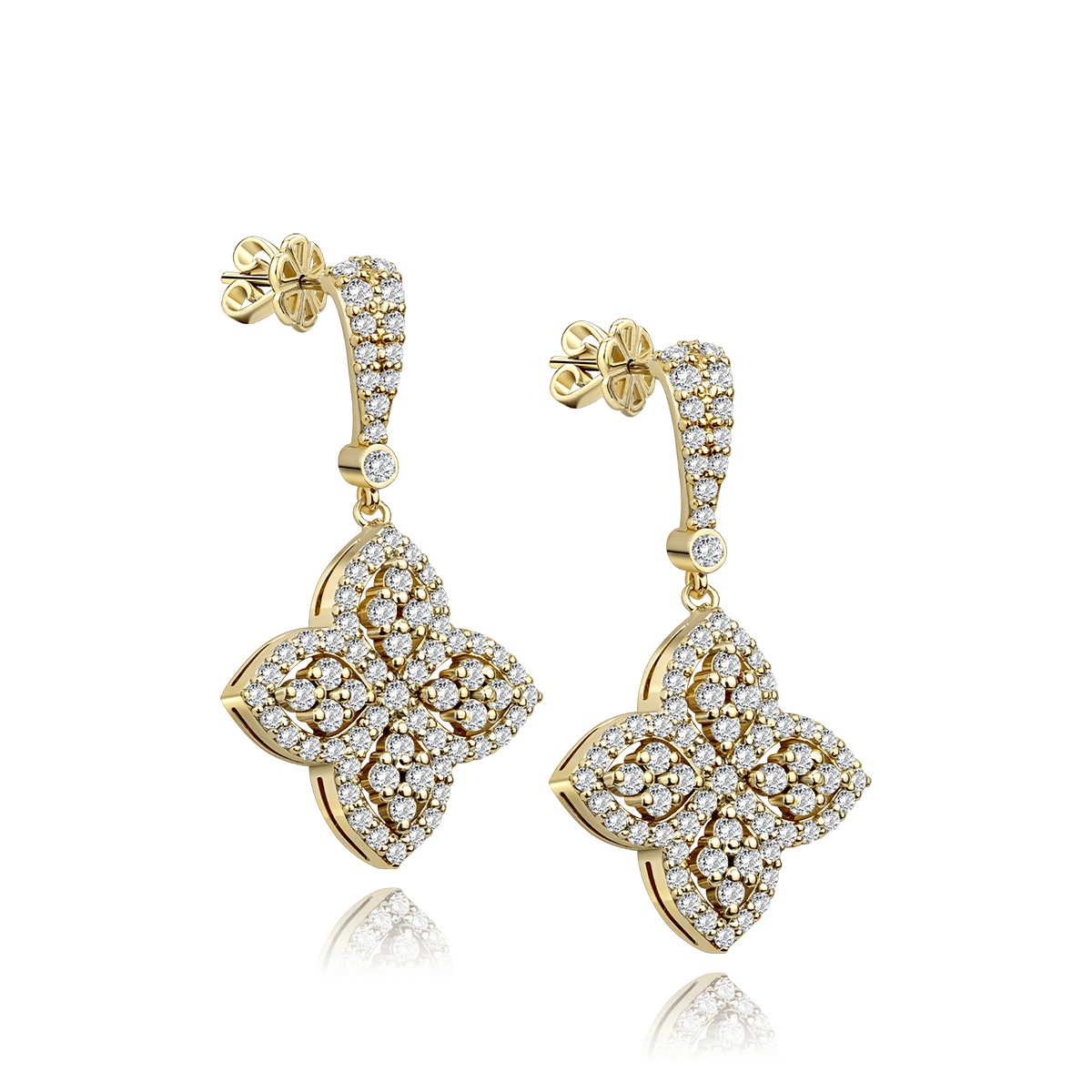 Diamond Earring 1.83 ct