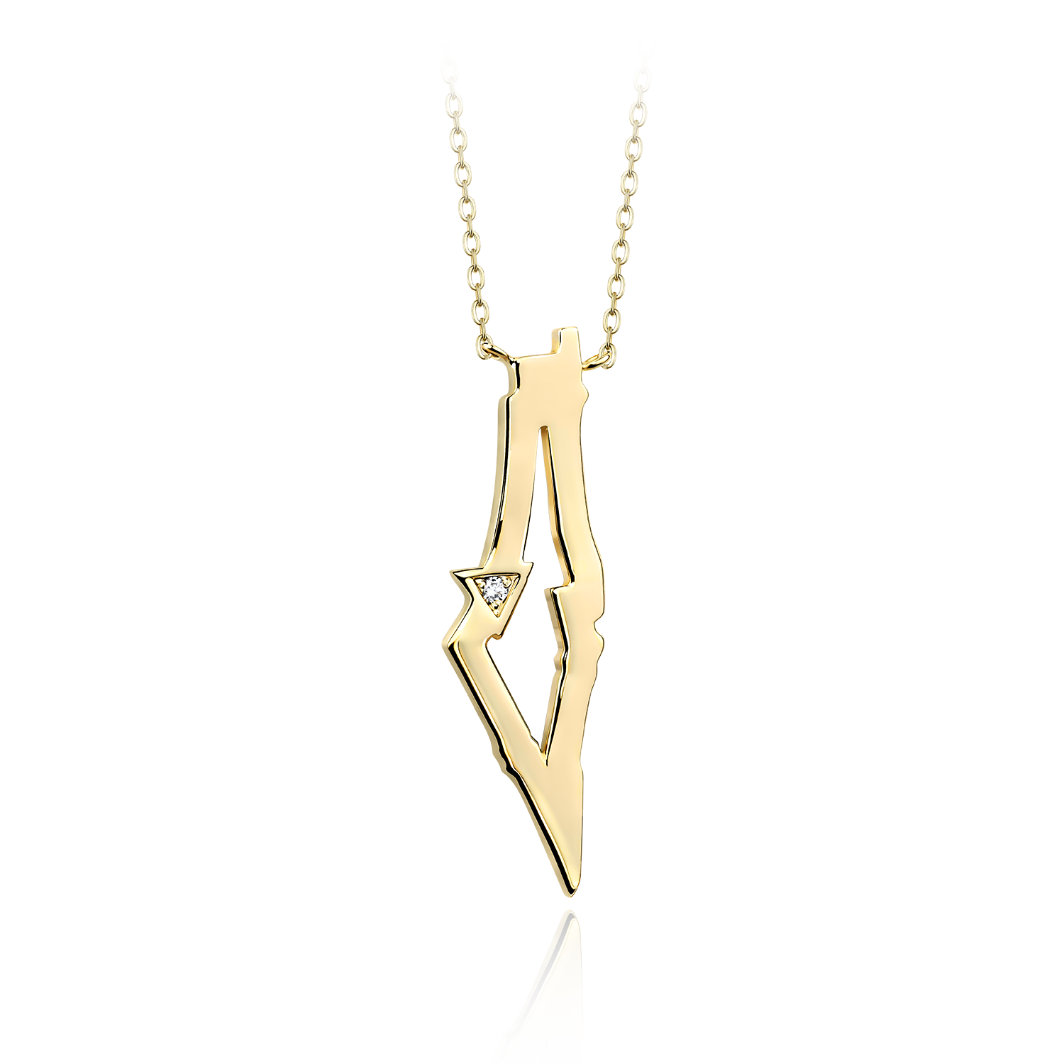 Diamond Necklace 0.02 ct – 18K Gold