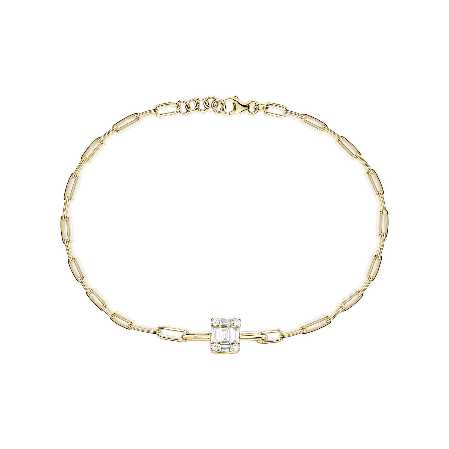 Diamond Bracelet 0.13 ct – 14K Gold