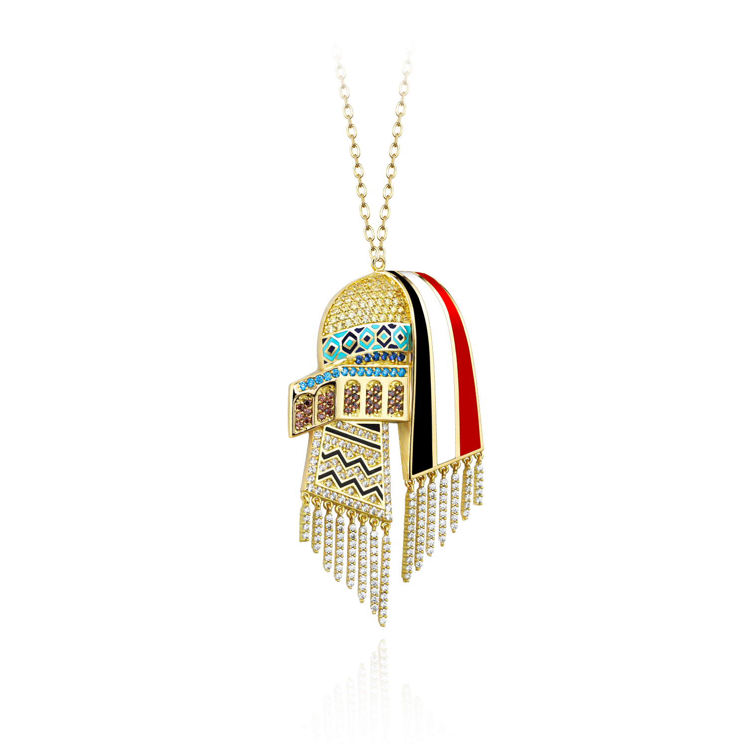 Gold Necklace – 18K Gold Yemen