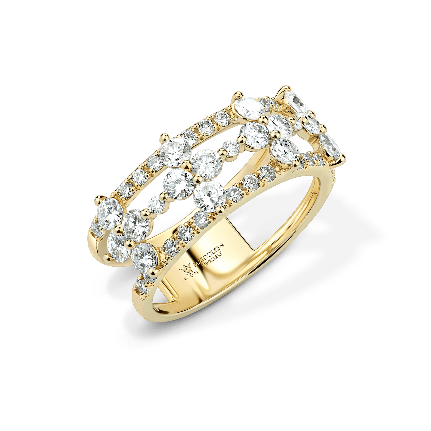 Diamond Ring 1.57 ct – 14K Gold